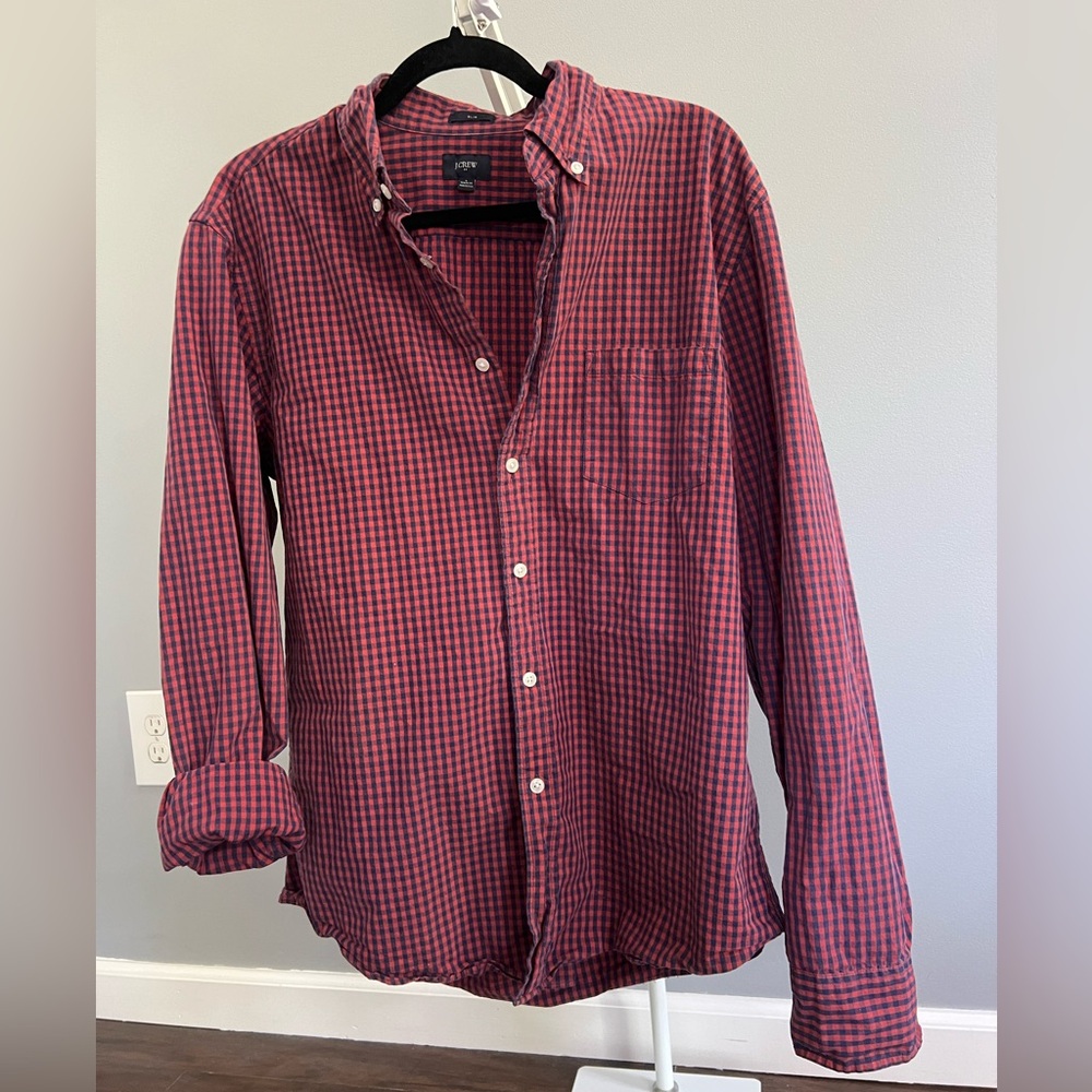 Plaid Button Down
